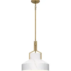 Pendelleuchte Glas Metall D: 37 cm H: max. 143,9 cm E27