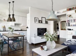 Pendelleuchte Grau Metall Industrie Premium Design