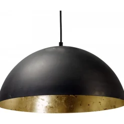 Pendelleuchte Grau Metall Gold Ø40cm Design LARINO