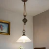 Pendelleuchte Höhenverstellbar aus echtem Messing