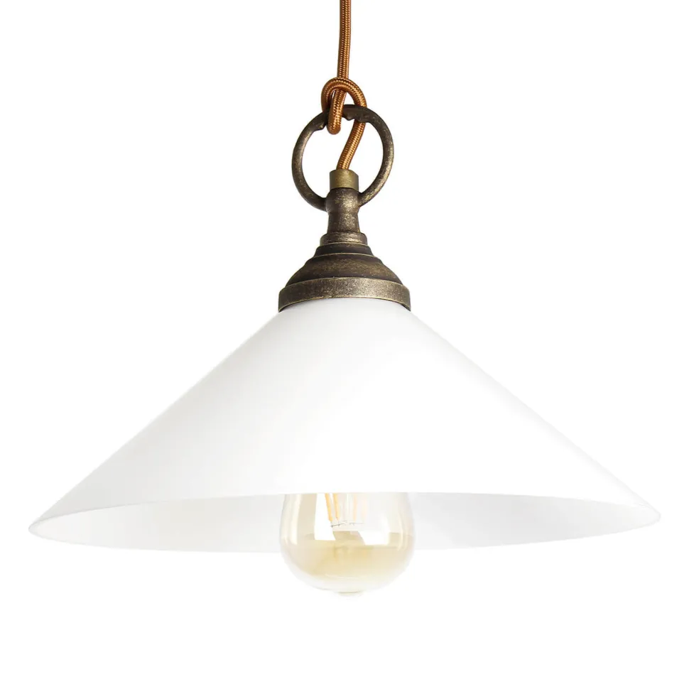 Pendelleuchte Höhenverstellbar aus echtem Messing