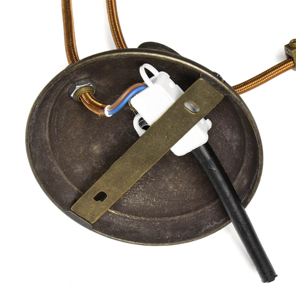 Pendelleuchte Höhenverstellbar aus echtem Messing