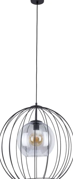 Pendelleuchte in Graphit Schwarz Esszimmer Lampe