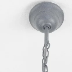 Pendelleuchte Industriedesign Esstisch in Grau Kupfer