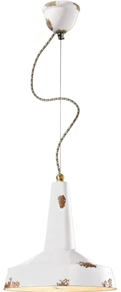 Pendelleuchte Keramik E27 rund Ø 35 cm H: max. 133 cm