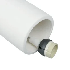 Pendelleuchte Keramik Weiß bemalbar Ø 7,5 cm schmal