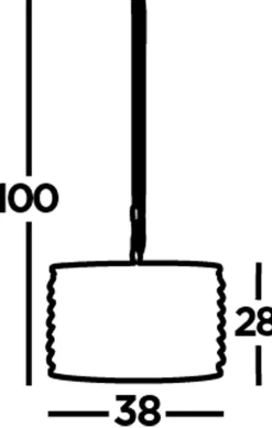 Pendelleuchte Kristall Ø 38 cm 3x E14 in Kupfer antik