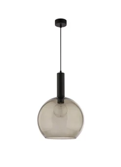 Pendelleuchte Kugel Rauch Glas Ø30cm LYSITOS Lampe