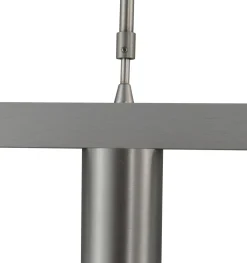 Pendelleuchte länglich Metall 4-flammig 100 cm breit