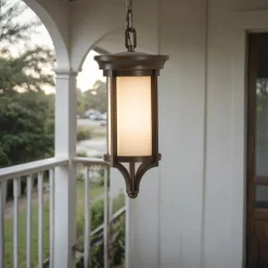 Pendelleuchte MERYL Glas Stahl verstellbar Terrasse