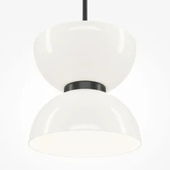 Pendelleuchte Metall Glas LED Ø 22 cm H: max. 350 cm