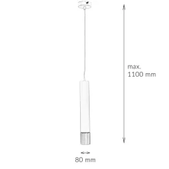 Pendelleuchte Metall rund Modern Ø8cm LIADAN