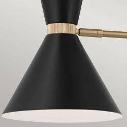 Pendelleuchte Metall verstellbar 4x E27 Up Down L: 130,3 cm