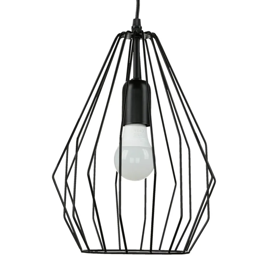 Pendelleuchte mit Stecker Kabel XXL 5,5 m lang flexibel