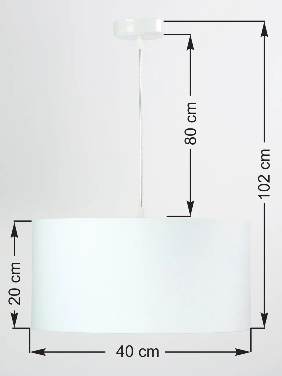 Pendelleuchte ROSIE Weiß Gold Retro rund Esstisch