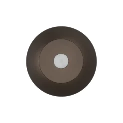 Pendelleuchte rund Ø 33 cm Braun matt Metall GX53