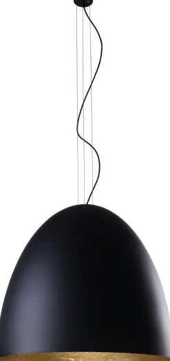 Pendelleuchte Schwarz 7-flmg Hängelampe ORNELLA