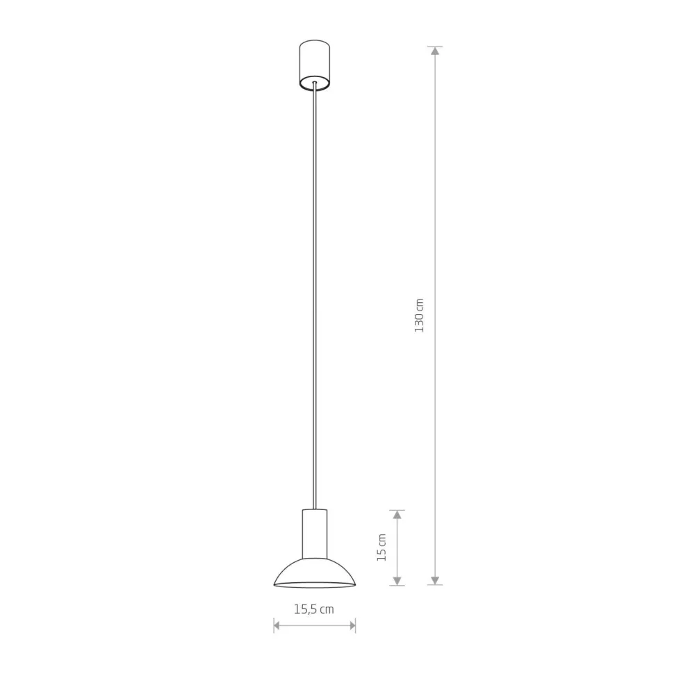 Pendelleuchte Schwarz GU10 Ø 15,5 cm Metall verstellbar