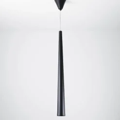 Pendelleuchte Schwarz Metall schmal GU10