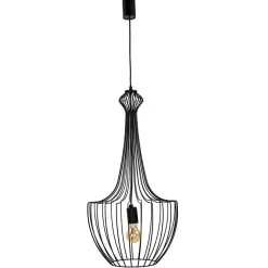 Pendelleuchte Schwarz Wohnzimmer Lampe JULIUS