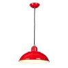Pendelleuchte SECRETER Rot Ø30cm verstellbar Lampe