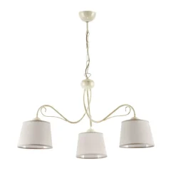 Pendelleuchte Stoff Schirm Ø80cm Esstisch LOCOLA