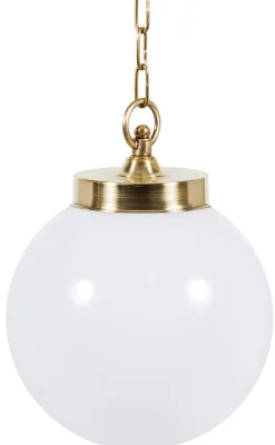 Pendelleuchte VERIA Messing IP43 rund außen Premium