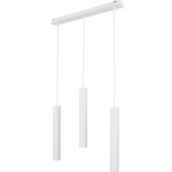 Pendelleuchte weiß 3-flammig