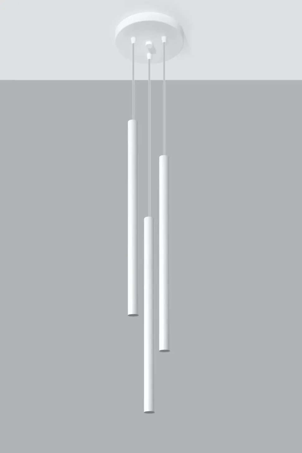 Pendelleuchte Weiß Metall 3-flammig G9 PETERA Küche