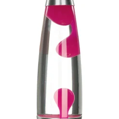 Pinke Lavalampe JENNY Flüssigkeit transparent 42cm