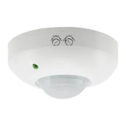 PIR Bewegungsmelder rund Weiß für innen D: 11,5 cm