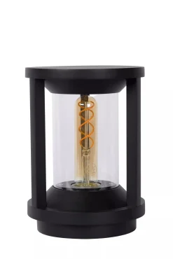 Pollerleuchte Aluminium Schwarz 22 cm klein IP65 Garten