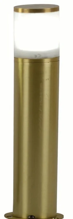 Pollerleuchte E27 Messing rostfrei 45cm hoch Weg