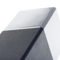 Pollerleuchte eckig Anthrazit 50 cm E27 Garten Weg