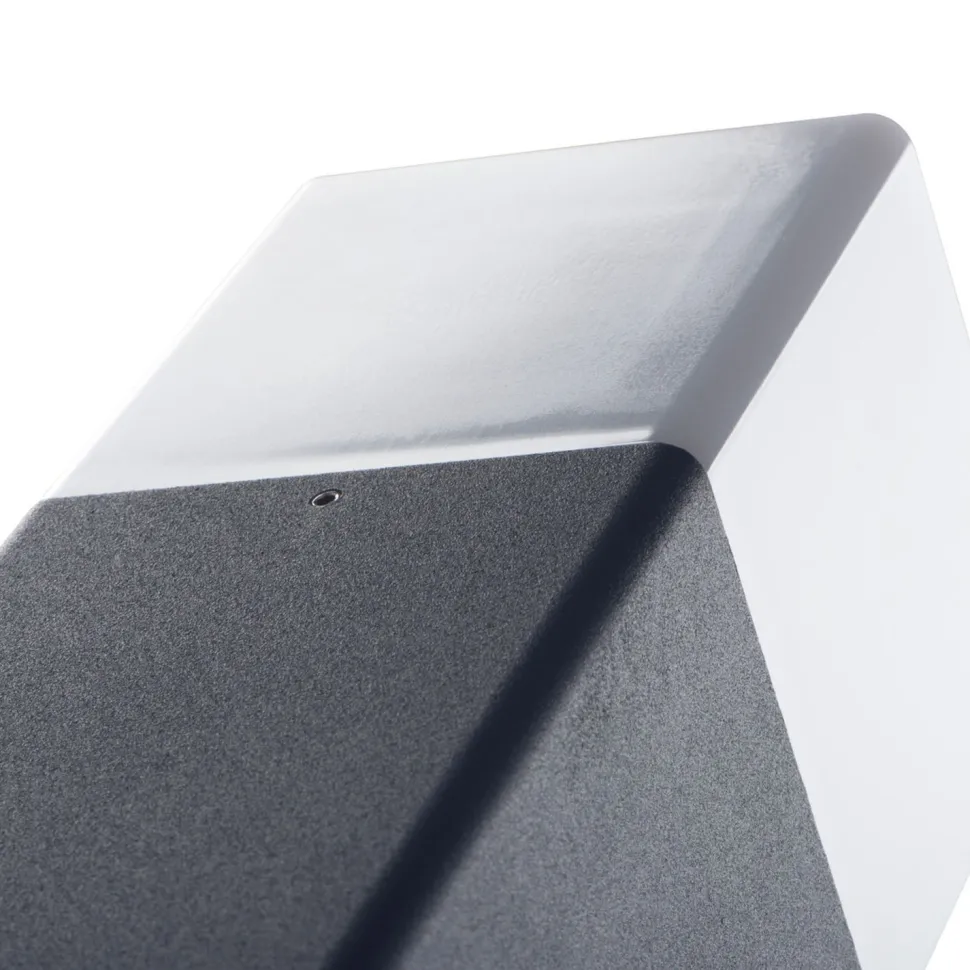 Pollerleuchte eckig Anthrazit 50 cm E27 Garten Weg