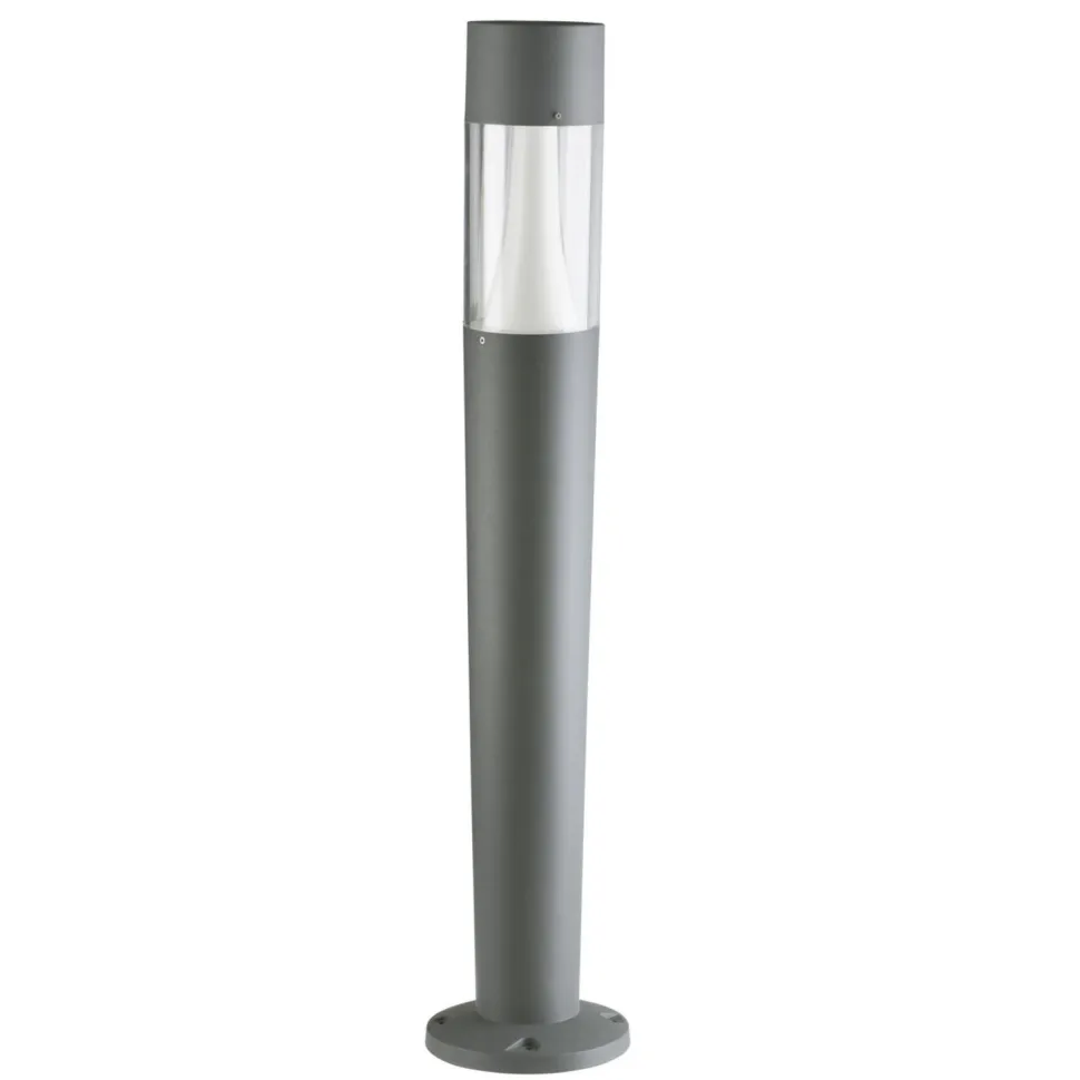 Pollerleuchte Modern IP54 Grau 107 cm Garten Weg