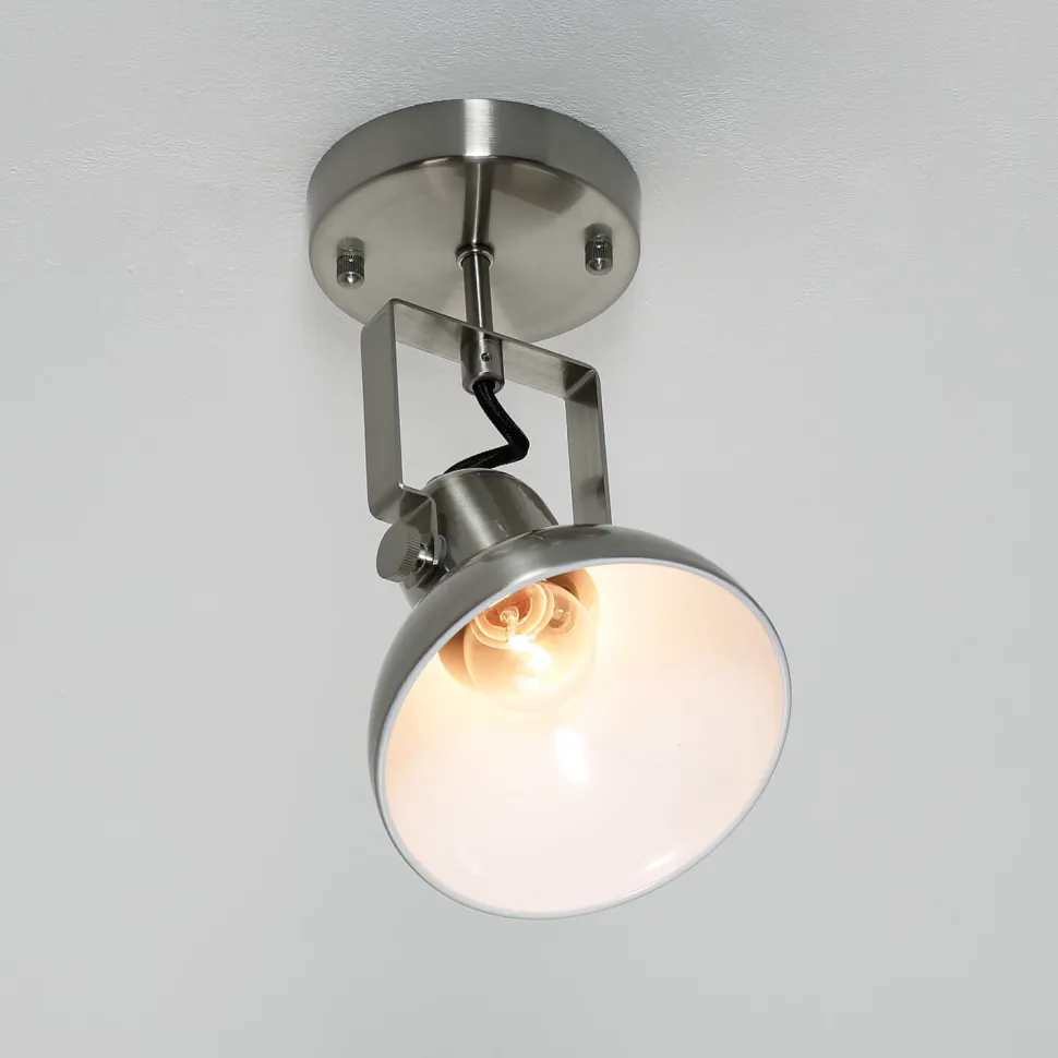 Praktischer Spot DALLAS Retro Design Metall E14