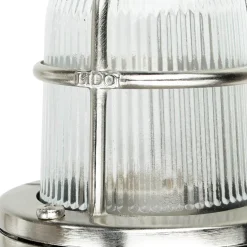 Premium Außenlampe Messing Glas IP54 Garten Weg