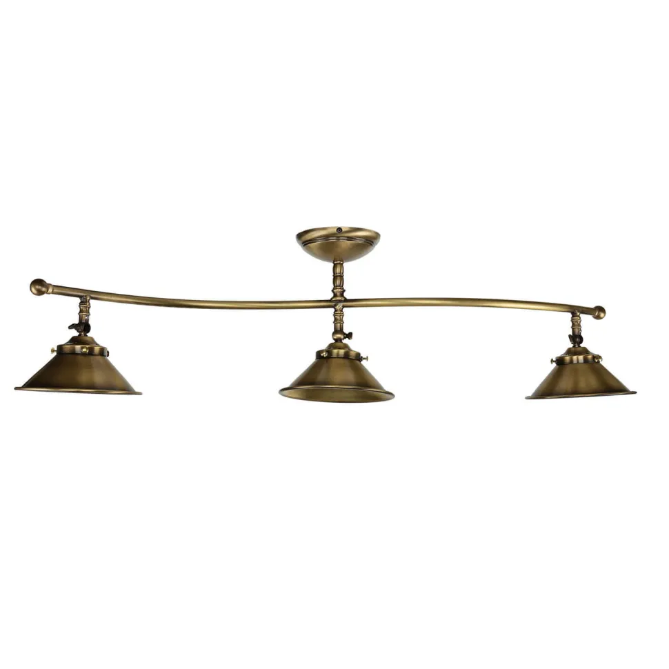 Premium Deckenleuchte Bronze Antik 3-flmg