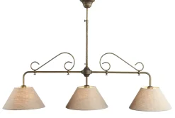 Premium Deckenleuchte in Bronze Antik 3-flmg