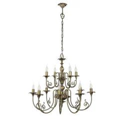 Premium Hängeleuchte Ø84cm 12-Flmg