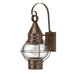 Premium Messingleuchte Außen in Bronze Maritim Vintage