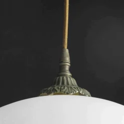 Premium Pendelleuchte Aus Antik Messing