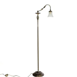 Premium Standleuchte Messing Bronziert