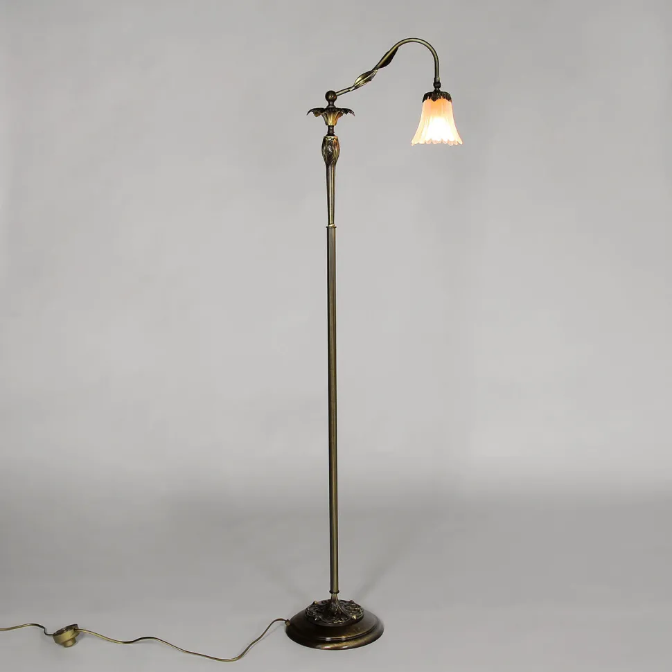 Premium Standleuchte Messing Bronziert