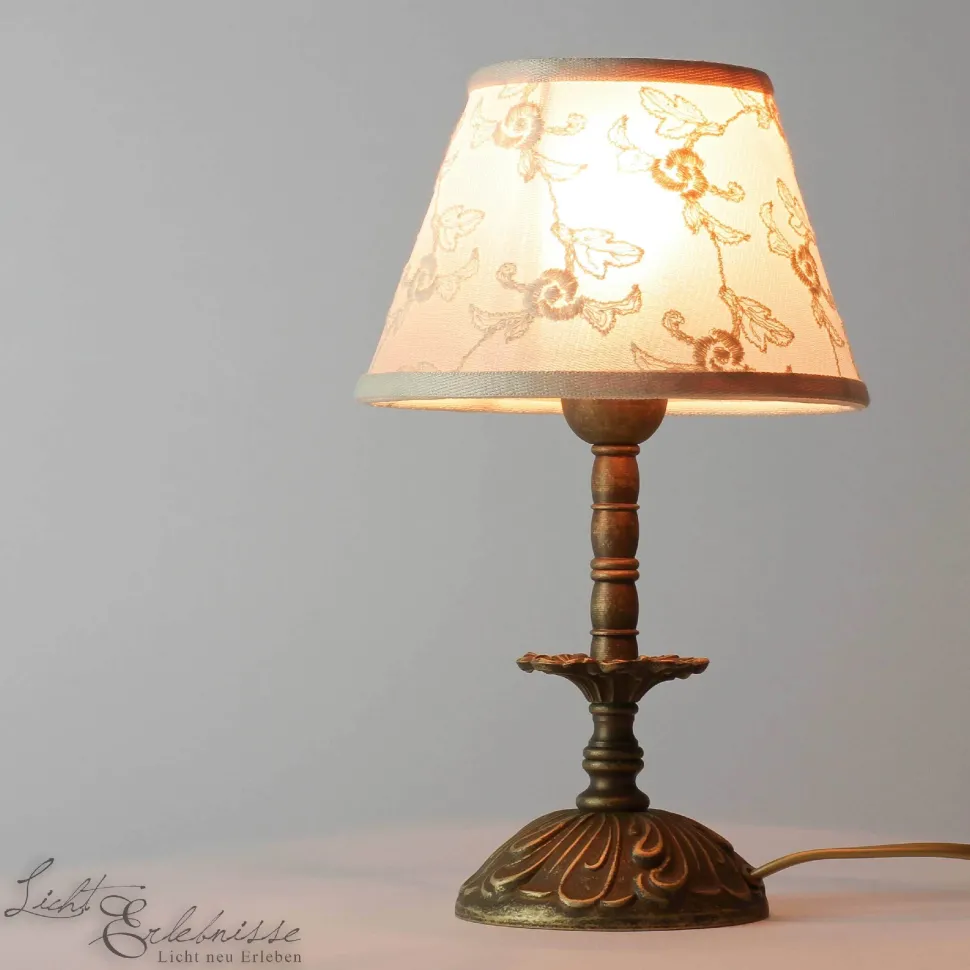 Premium Tischleuchte Messing Antik