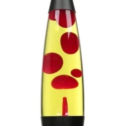 Retro Lavalampe Rot Gelb Stimmungslicht JENNY