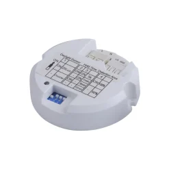 Romantische LED Deckenlampe Sternenhimmel IP44 in Chrom