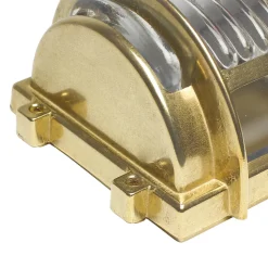 Rostfreie Wandleuchte Außen Echt-Messing GRACIA