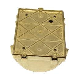 Rostfreie Wandleuchte Außen Echt-Messing GRACIA